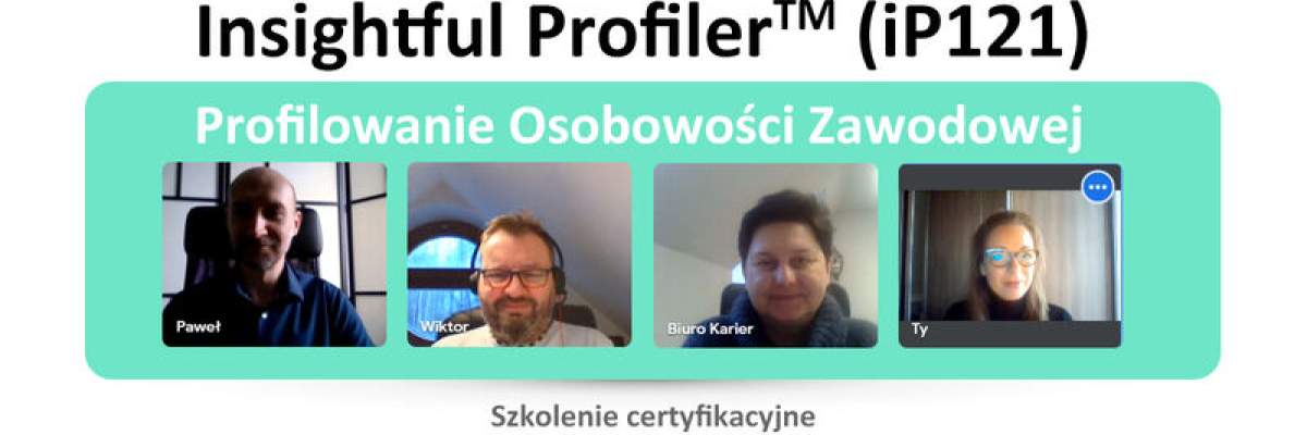 Kolejni eksperci HR certyfikowanymi Partnerami z narzędzia Insightful Profiler iP121