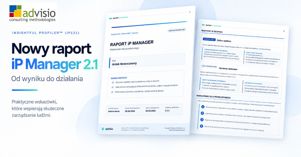 Od wyniku do działania: nowa wersja raportu iP Manager w platformie iP121